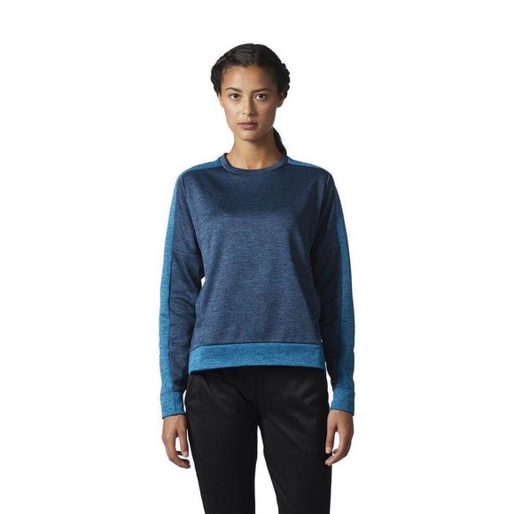 Adidas Womens Athletics Team Issue Fleece Pullover Crew CE6319 Sz Small - Picture 2 of 4